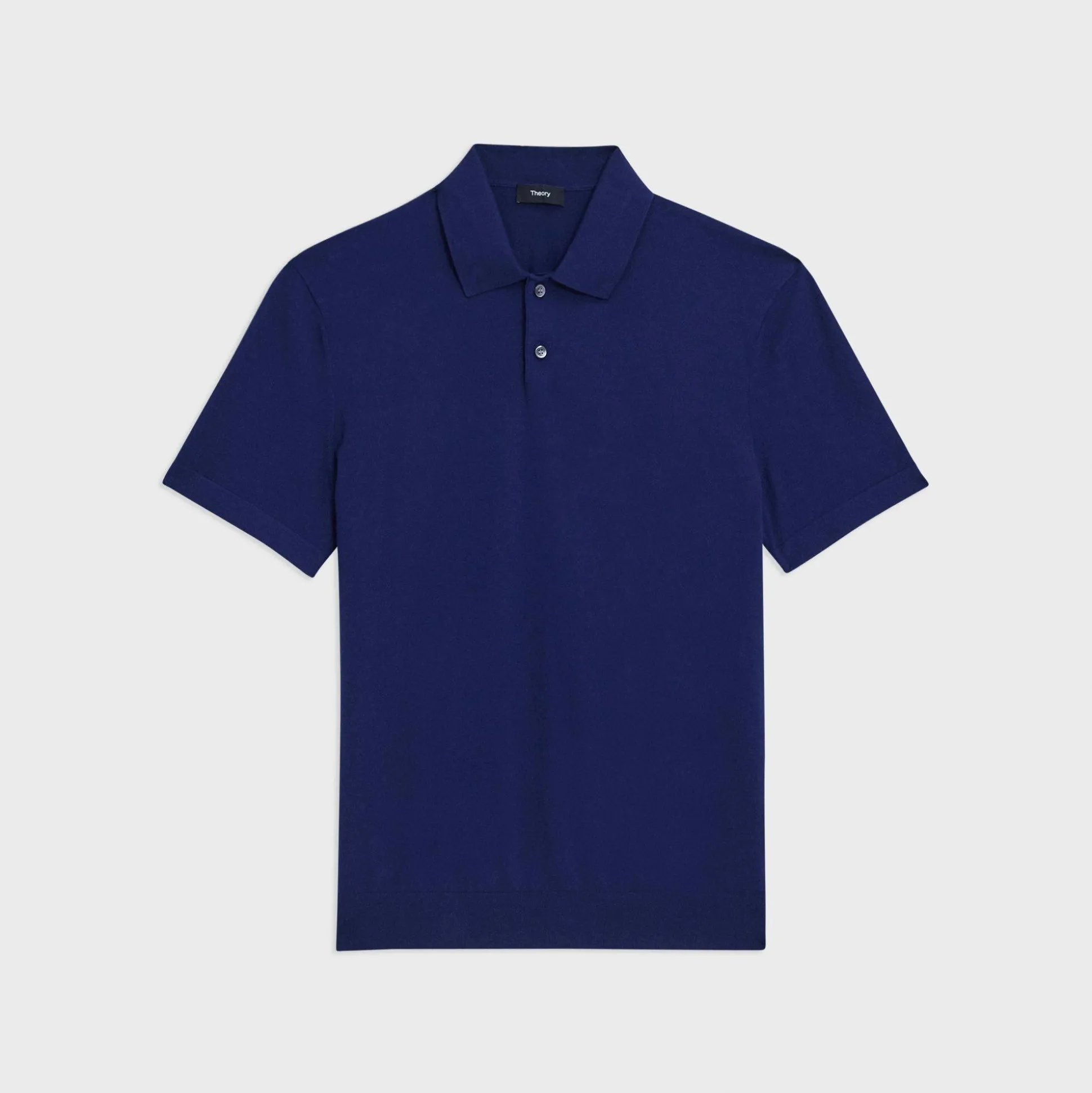 Theory Goris Polo Shirt In Light Bilen-Men T-shirts + Polos|Sweaters + Cardigans