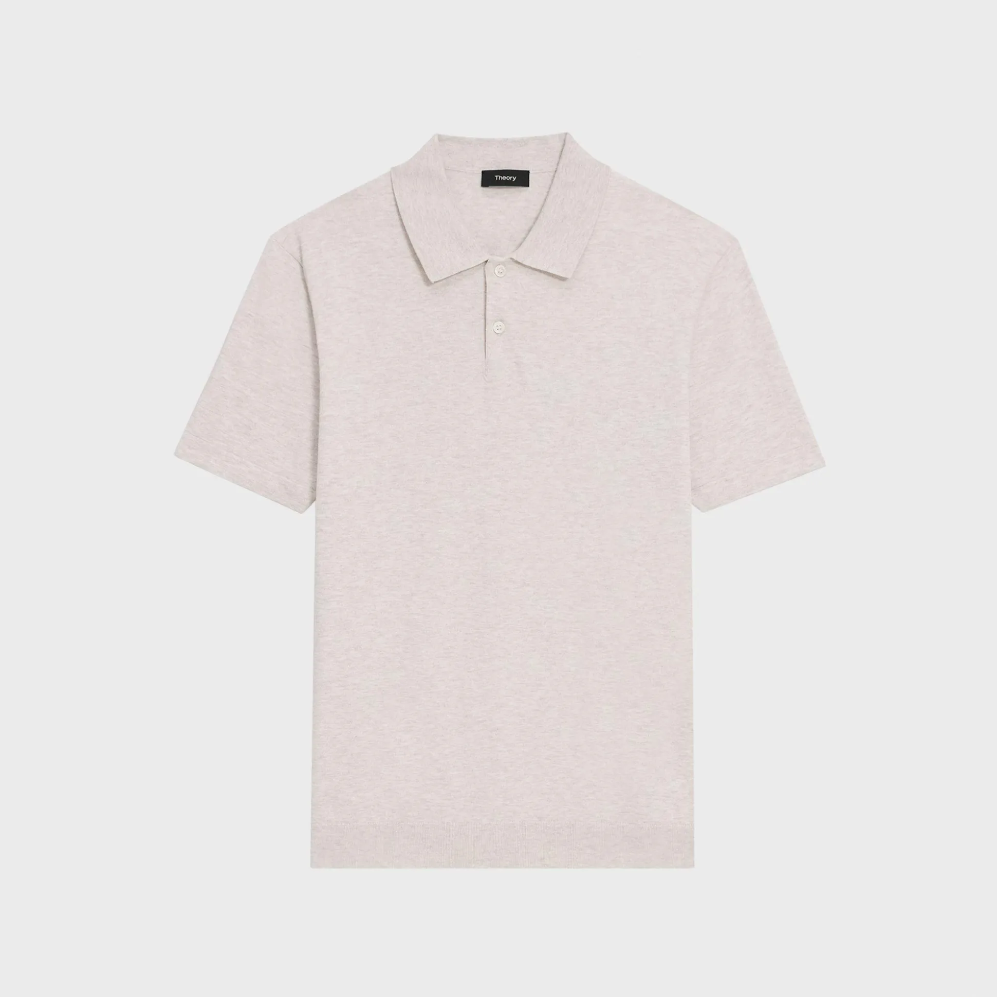 Theory Goris Polo Shirt In Light Bilen-Men T-shirts + Polos|Sweaters + Cardigans
