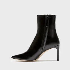 Theory Heel Bootie In Leather-Women Shoes