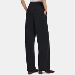 Theory High-Waisted Pant In Precision Ponte-Women Suits|Pants
