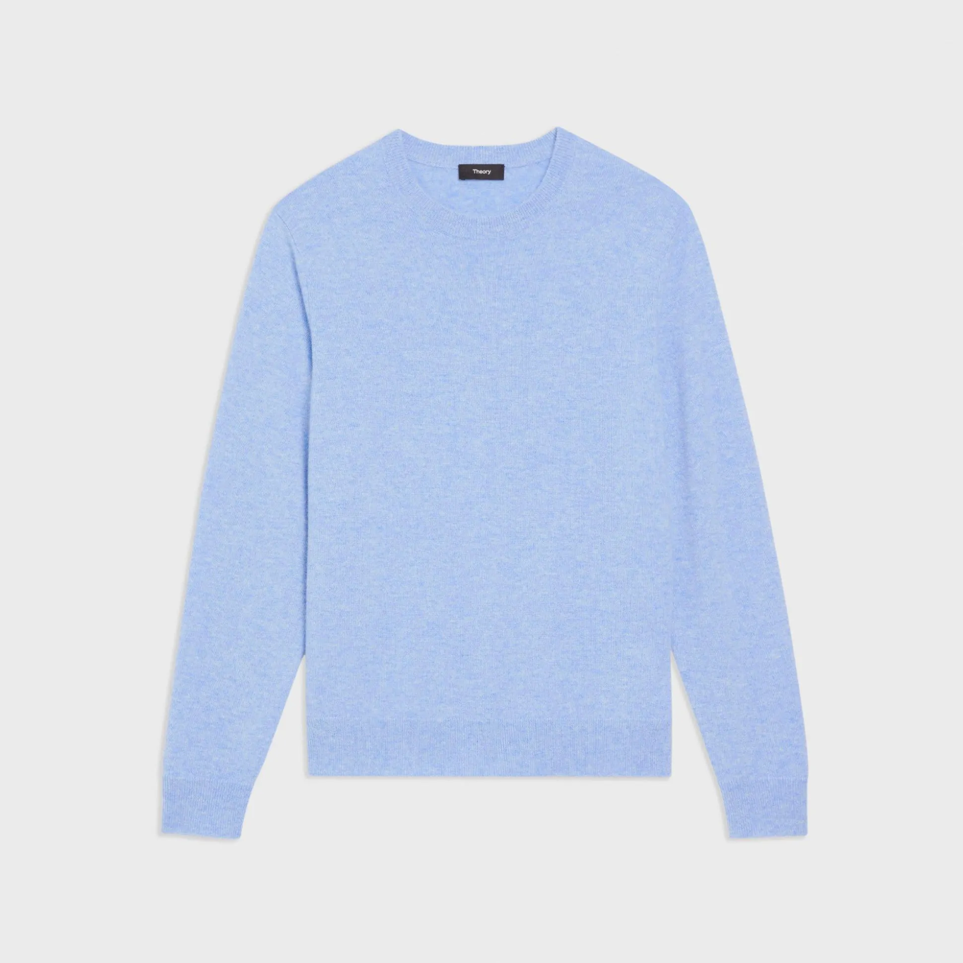 Theory Hilles Crewneck Sweater In Cashmere-Men Sweaters + Cardigans
