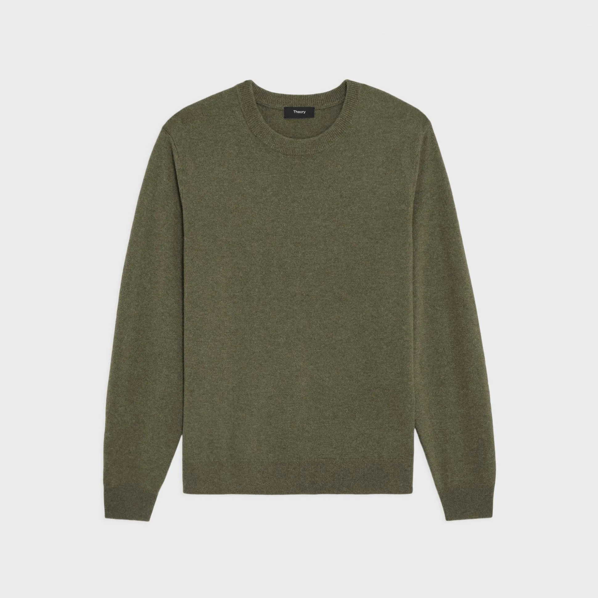 Theory Hilles Crewneck Sweater In Cashmere-Men Sweaters + Cardigans