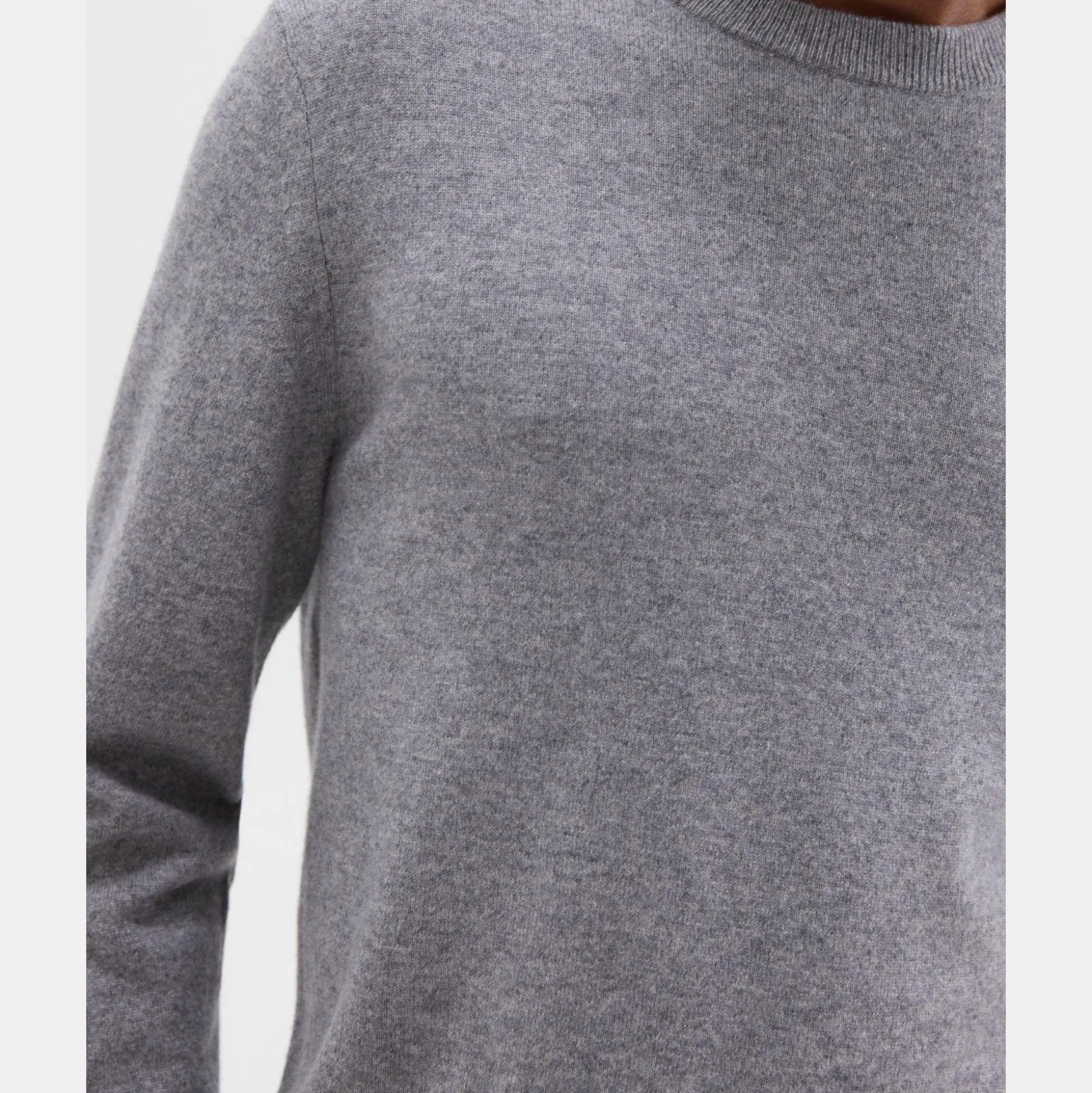 Theory Hilles Crewneck Sweater In Cashmere-Men Sweaters + Cardigans