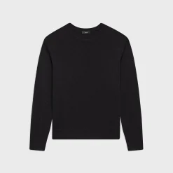 Theory Hilles Crewneck Sweater In Cashmere-Men Sweaters + Cardigans