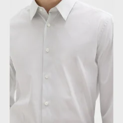 Theory Irving Shirt In Checked Stretch Cotton-Men Shirts