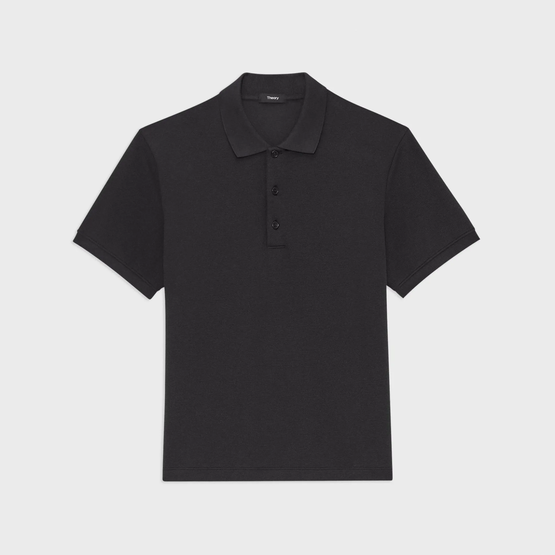 Theory Jocelin Polo Shirt In Studio Knit Jacquard-Men T-shirts + Polos