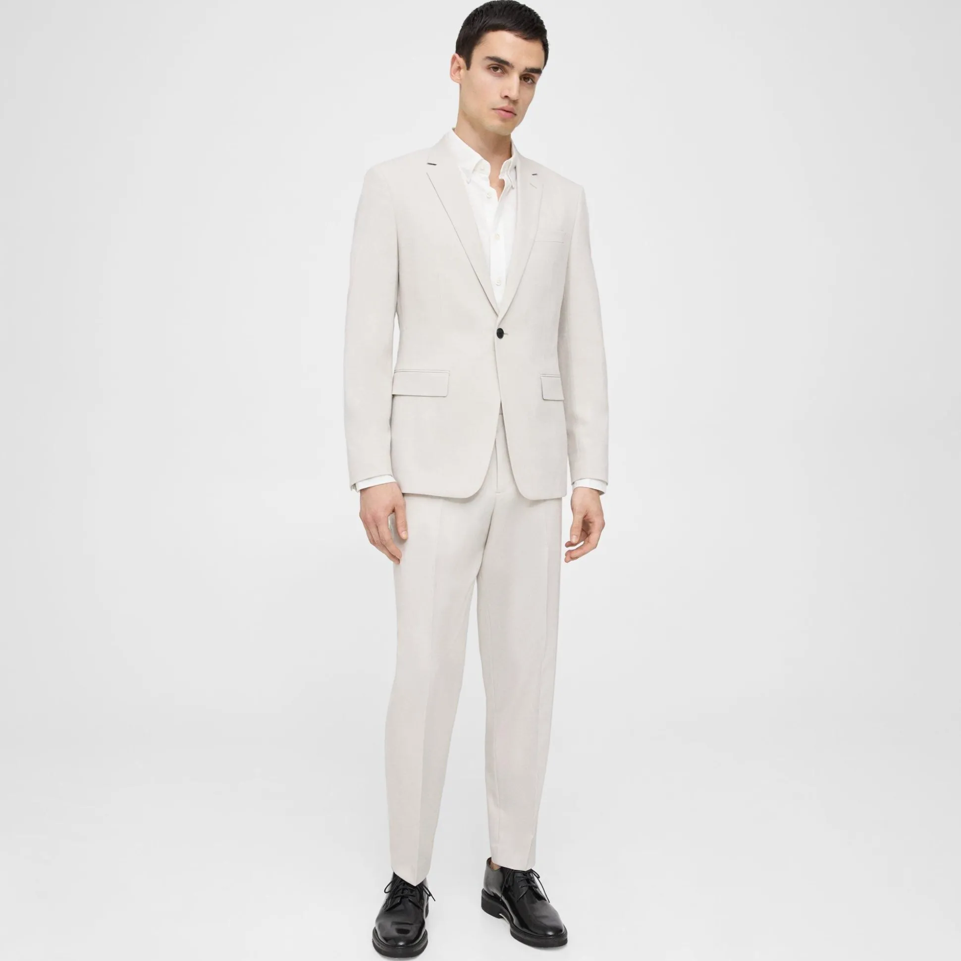 Theory Kanan Blazer In Textured Gabardine-Men Suits|Blazers + Jackets