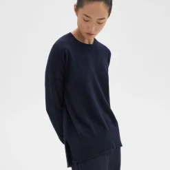 Theory Karenia Sweater In Cashmere-Women Sweaters + Cardigans