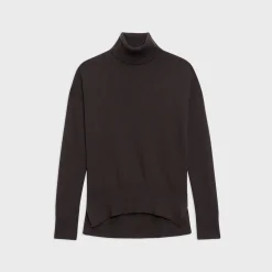 Theory Karenia Turtleneck Sweater In Cashmere-Women Sweaters + Cardigans