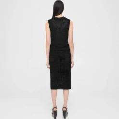 Theory Knit Midi Skirt In Pima Cotton-Women Skirts
