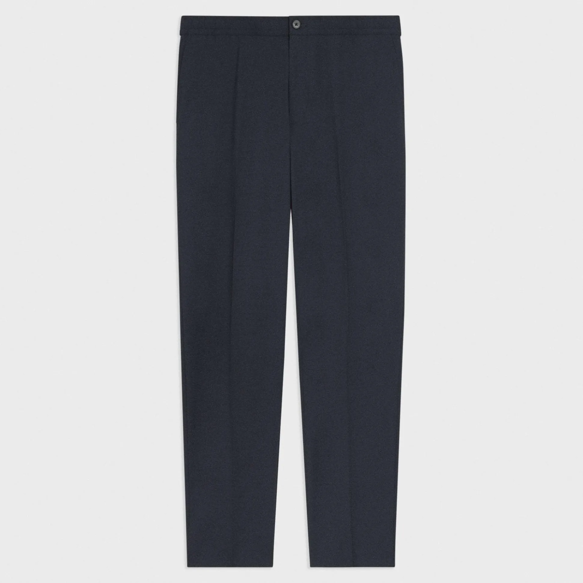 Theory Larin Drawstring Pant In Stretch Wool-Men Pants