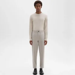 Theory Larin Drawstring Pant In Stretch Wool-Men Pants
