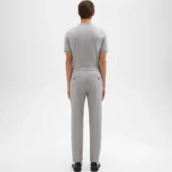 Theory Larin Drawstring Pant In Stretch Wool-Men Pants