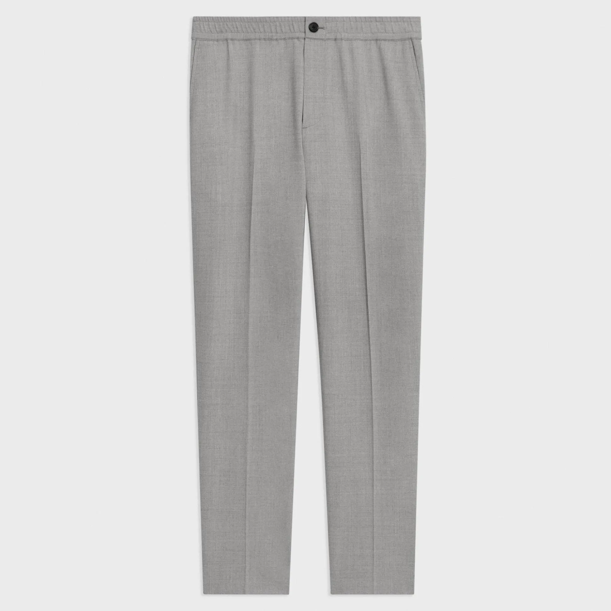 Theory Larin Drawstring Pant In Stretch Wool-Men Pants