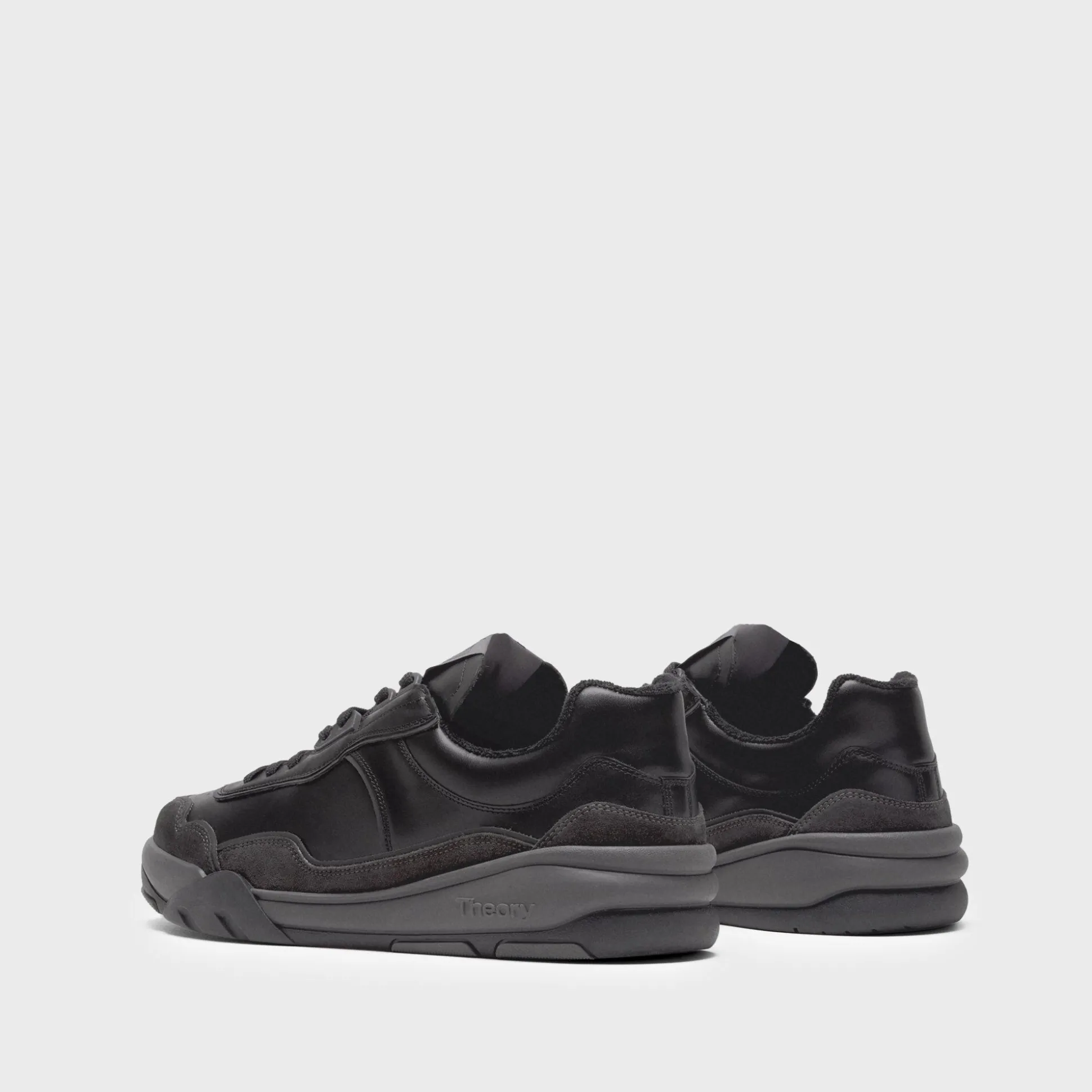Theory Leather Sneaker-Women Shoes