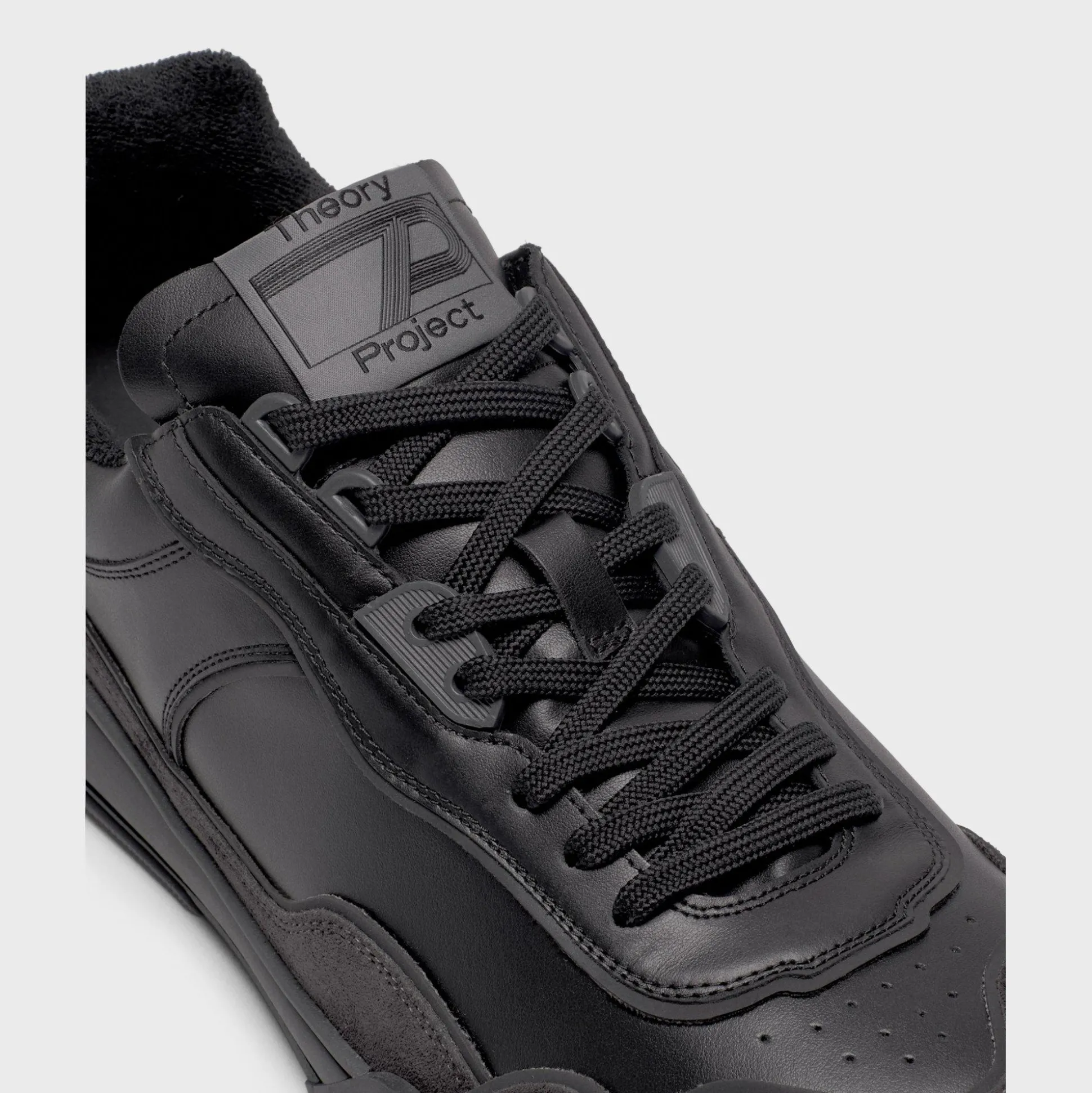 Theory Leather Sneaker-Women Shoes