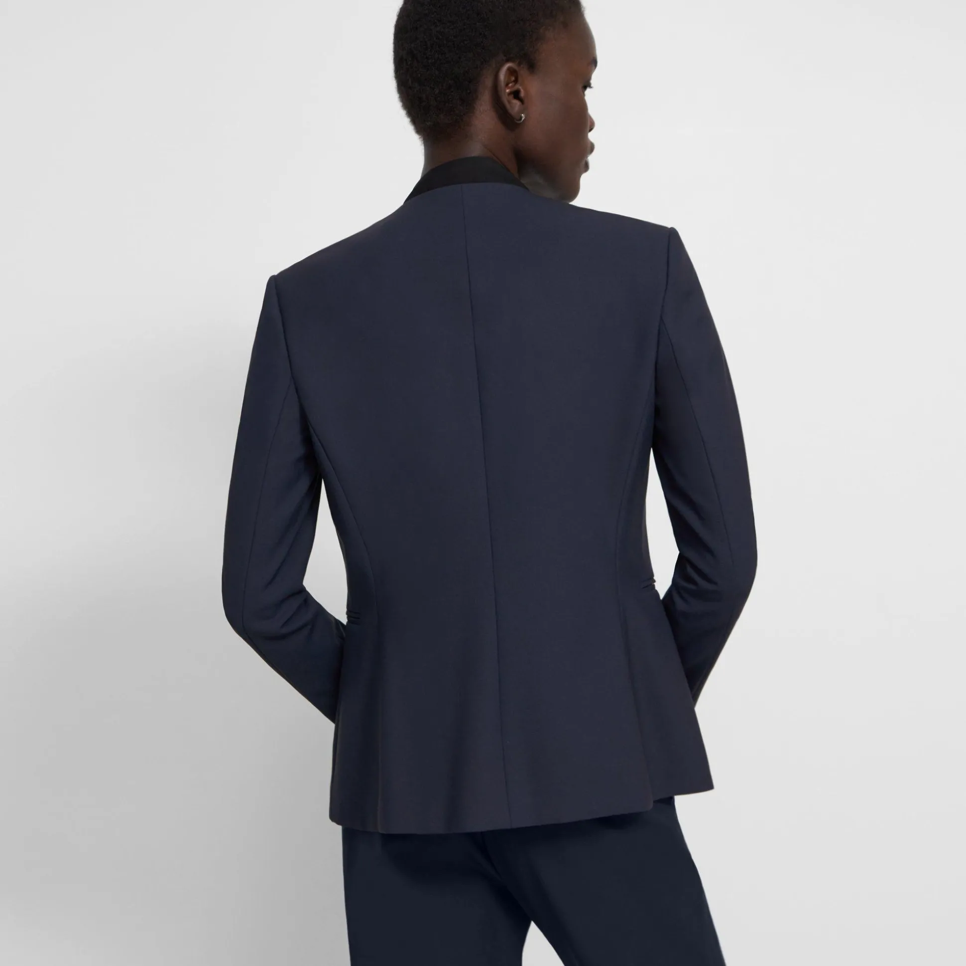 Theory Lindrayia Blazer In Good Wool-Women Suits|Blazers + Jackets