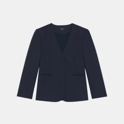 Theory Lindrayia Blazer In Good Wool-Women Suits|Blazers + Jackets