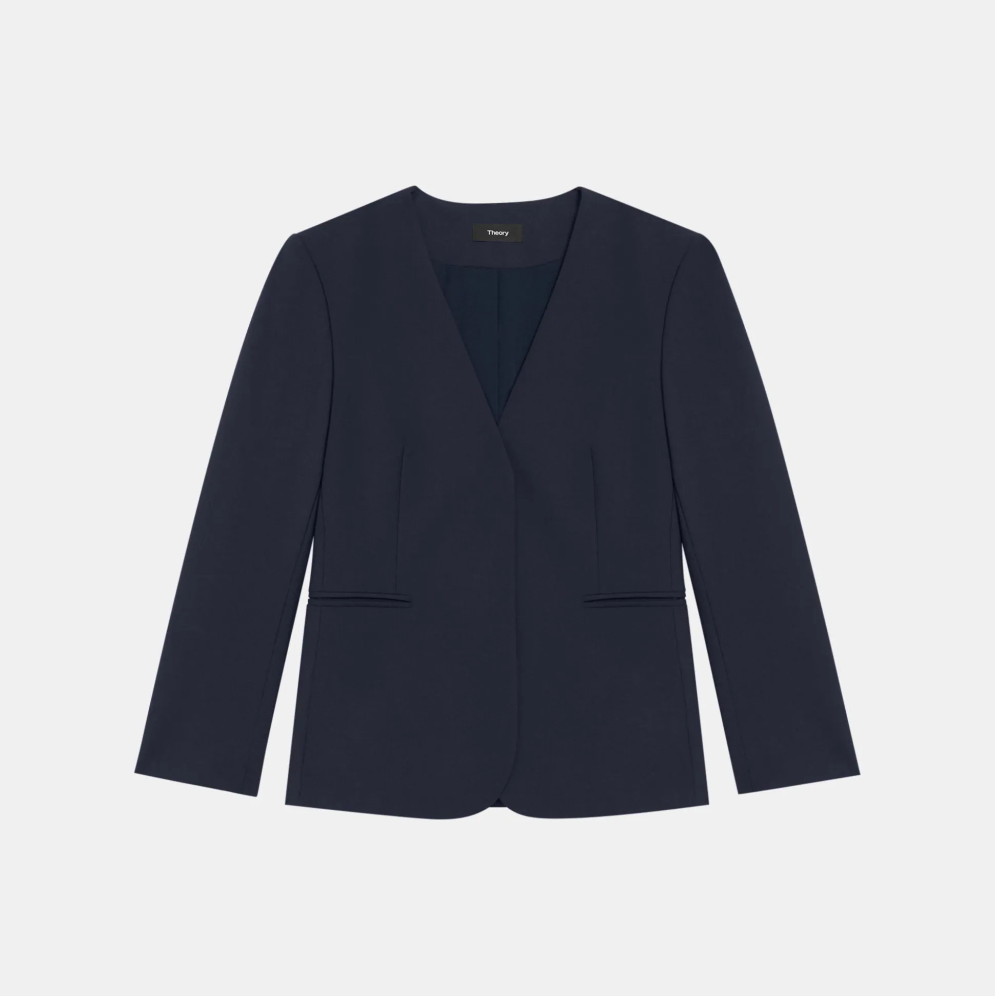 Theory Lindrayia Blazer In Good Wool-Women Suits|Blazers + Jackets