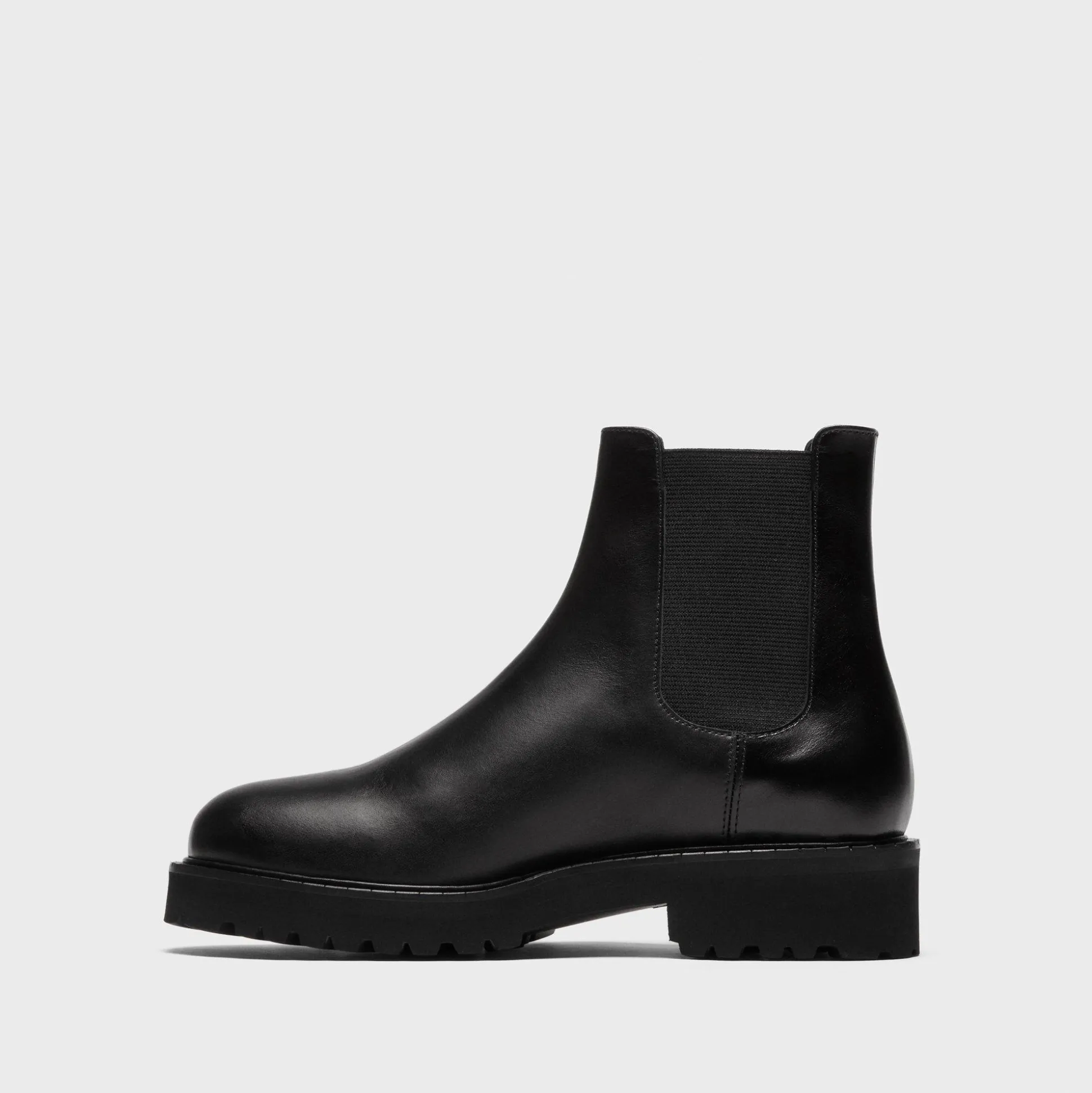 Theory Lug Chelsea Booties In Leather-Women Shoes