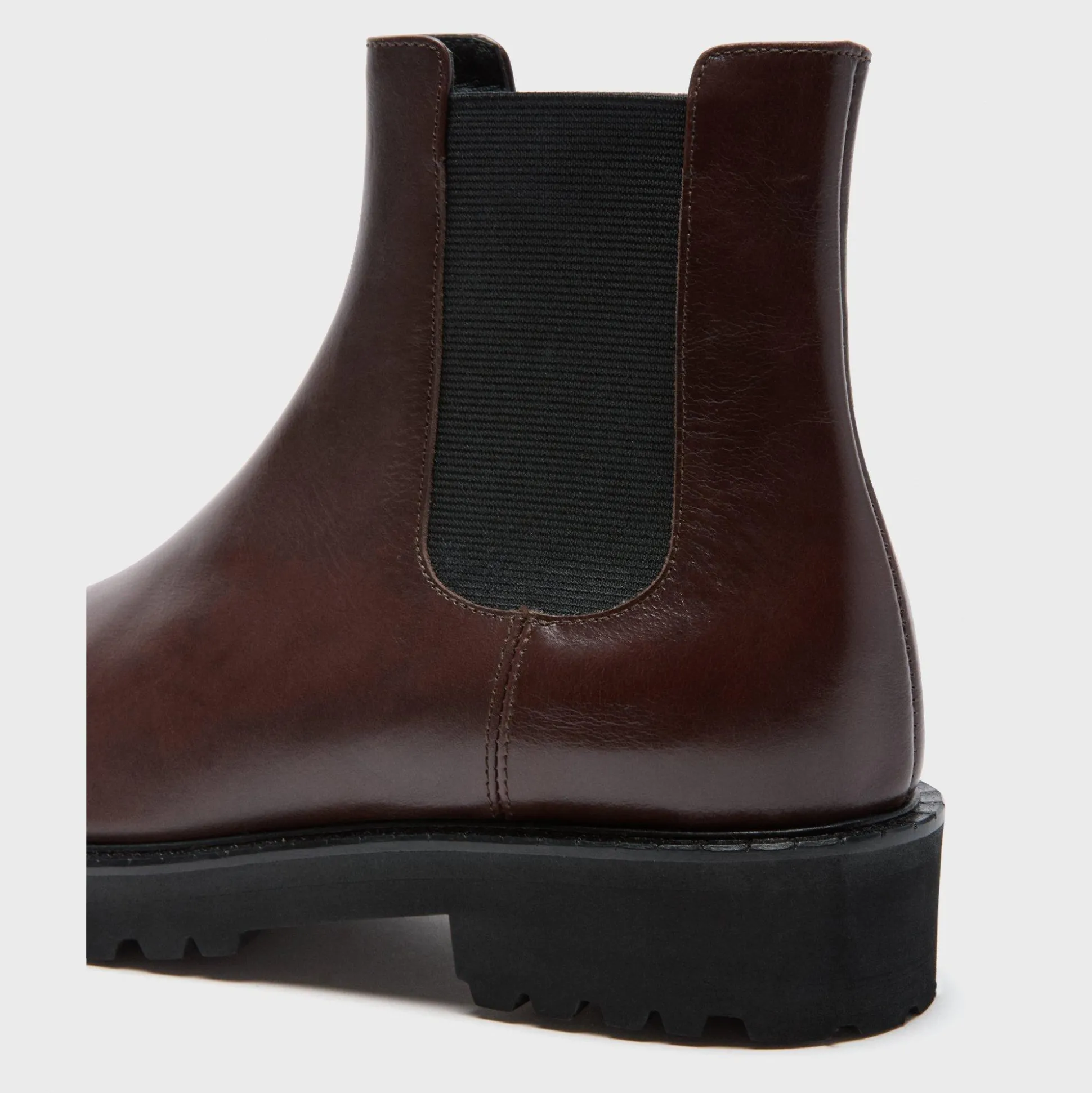 Theory Lug Chelsea Booties In Leather-Women Shoes