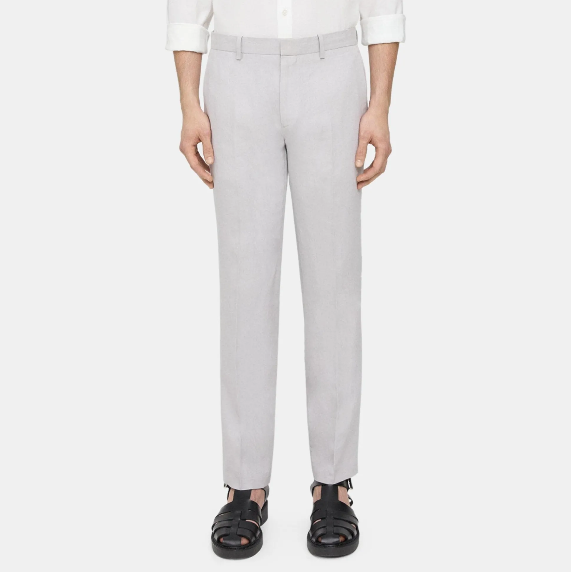 Theory Mayer Pant In Galena Linen-Men Suits|Pants