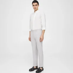 Theory Mayer Pant In Galena Linen-Men Suits|Pants