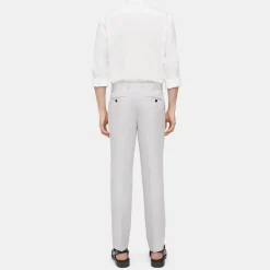 Theory Mayer Pant In Galena Linen-Men Suits|Pants