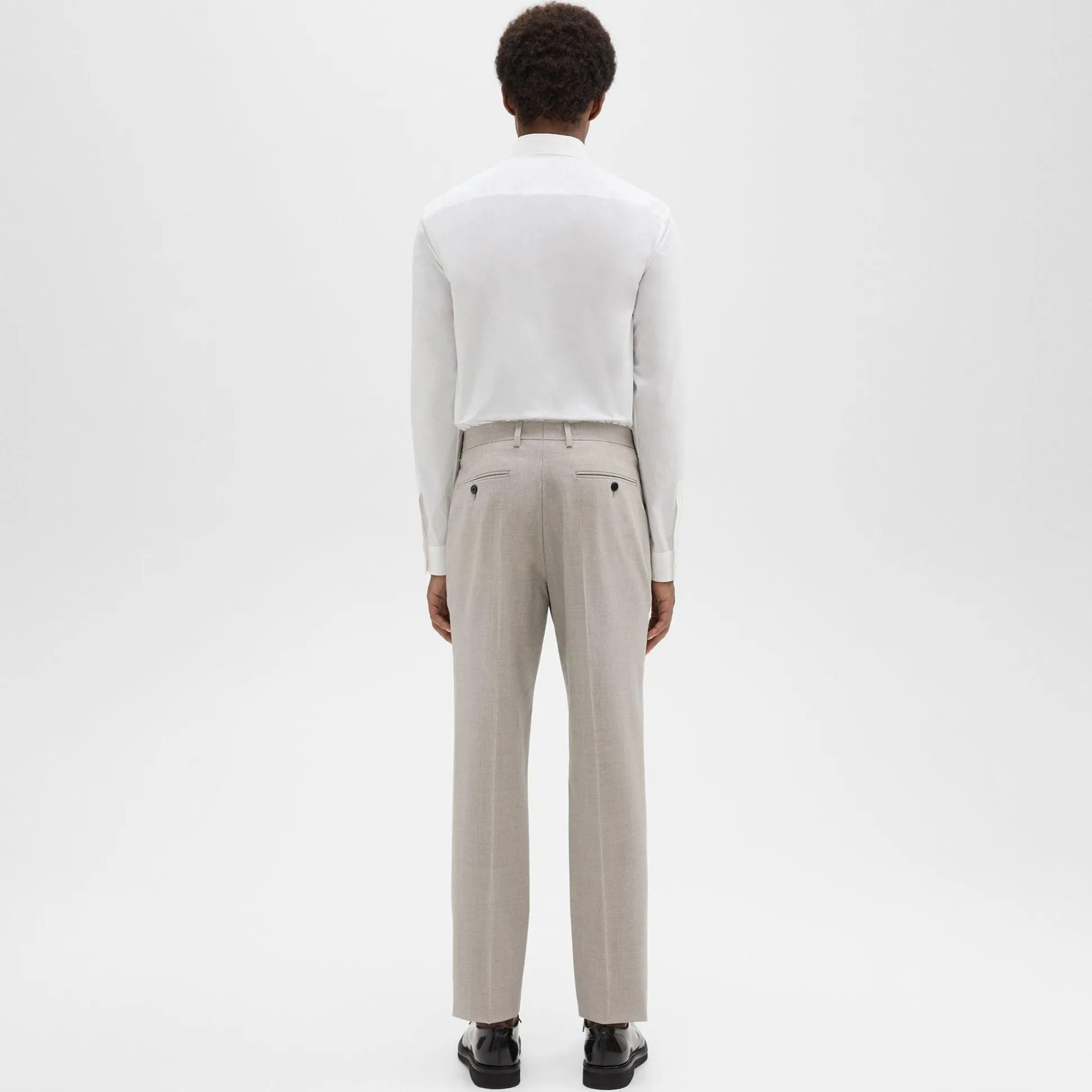 Theory Mayer Pant In Stretch Wool-Men Pants