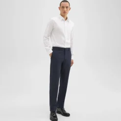 Theory Mayer Pant In Stretch Wool-Men Suits|Pants