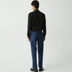 Theory Mayer Pant In Stretch Wool-Men Suits|Pants