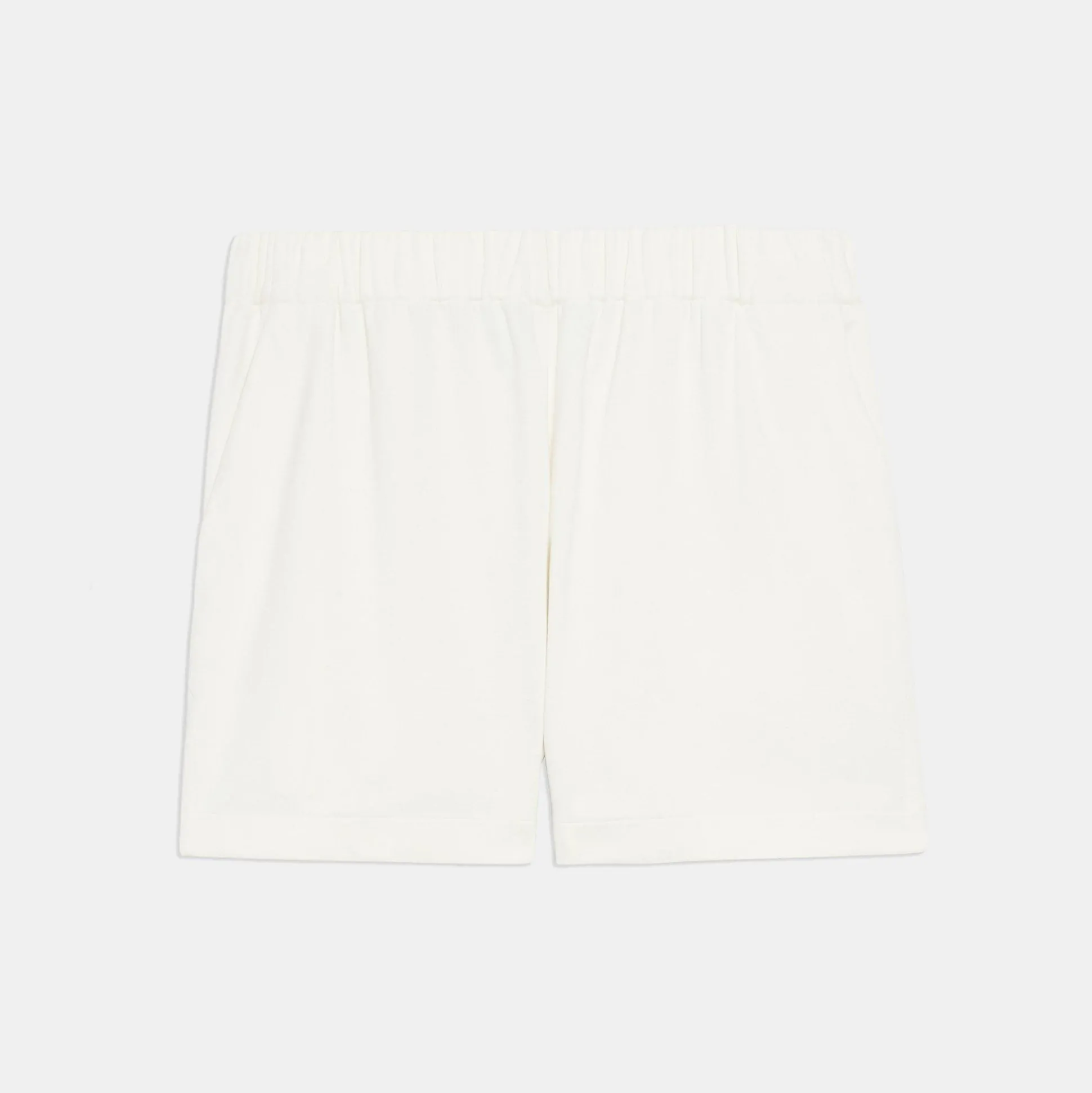 Theory Mini Pull-On Short In Double-Knit Jersey-Women Shorts|Pants
