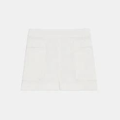 Theory Mini Utility Short In Good Linen-Women Shorts|Pants
