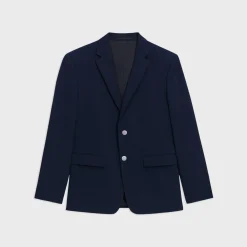 Theory Morton Blazer In Textured Gabardine-Men Blazers + Jackets