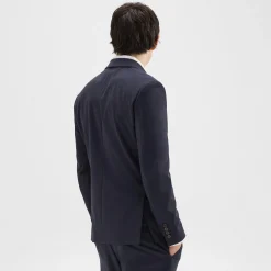 Theory Morton Double-Breasted Blazer In Stretch Wool-Men Blazers + Jackets