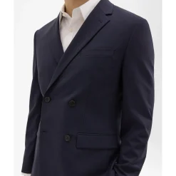 Theory Morton Double-Breasted Blazer In Stretch Wool-Men Blazers + Jackets