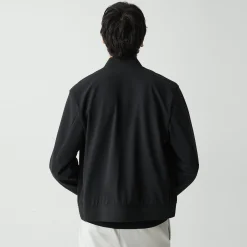 Theory Murphy Bomber Jacket In Precision Ponte-Men Outerwear|Blazers + Jackets