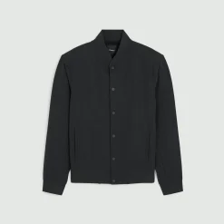 Theory Murphy Bomber Jacket In Precision Ponte-Men Outerwear|Blazers + Jackets