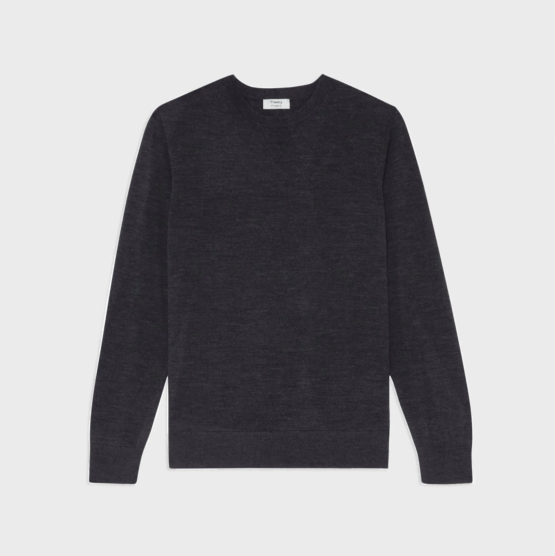 Theory Nylon-Wool Combo Sweater-Men Sweaters + Cardigans