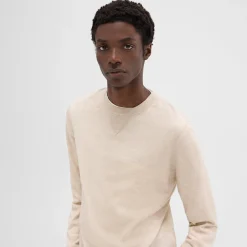 Theory Nylon-Wool Combo Sweater-Men Sweaters + Cardigans