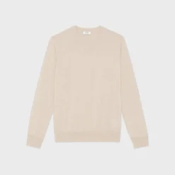 Theory Nylon-Wool Combo Sweater-Men Sweaters + Cardigans