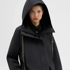 Theory Oversized Parka-Women Outerwear