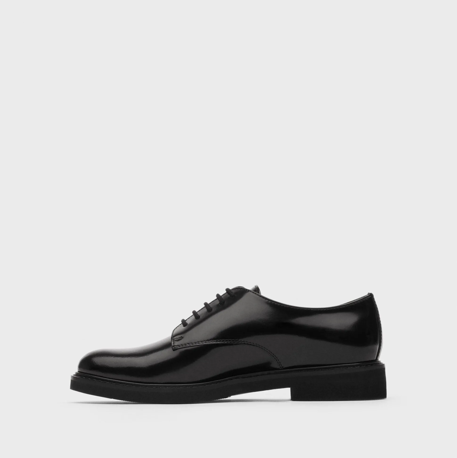 Theory Oxford Shoe In Leather-Women Shoes