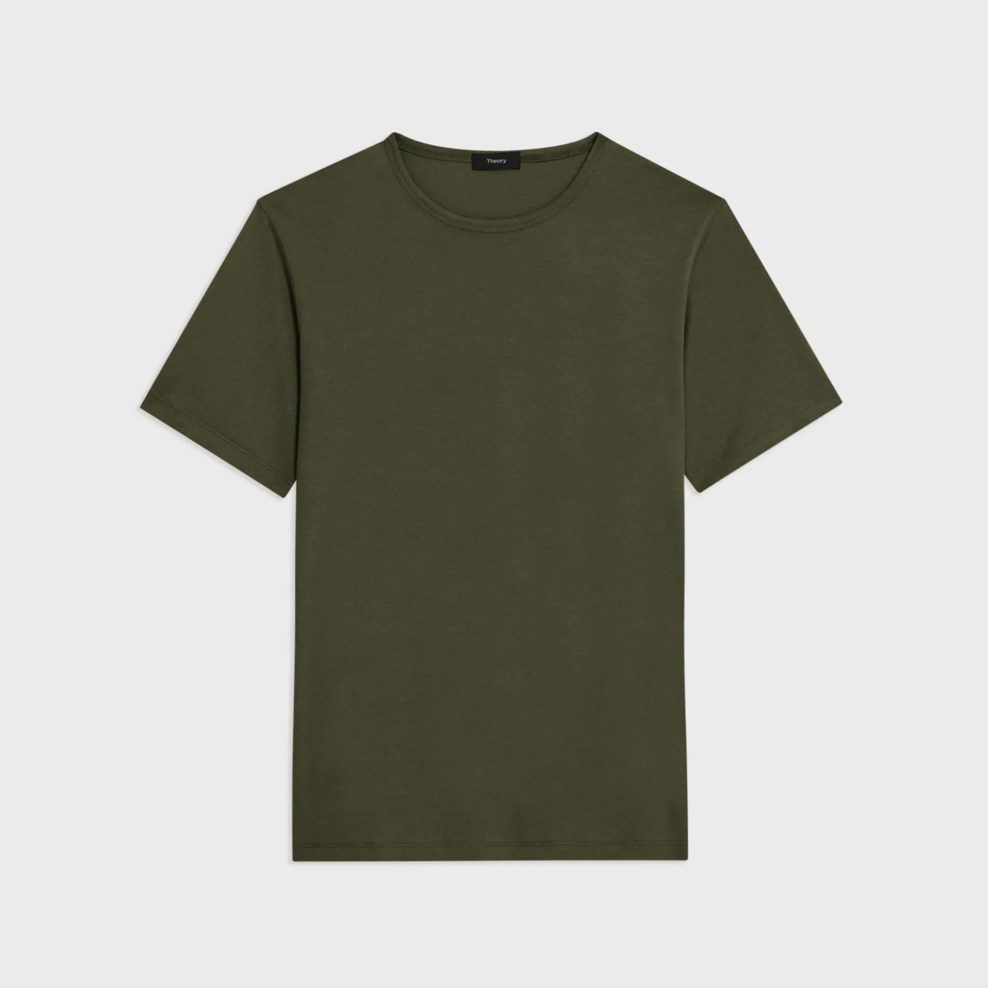 Theory Precise Tee In Luxe Cotton Jersey-Men T-shirts + Polos