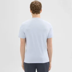 Theory Precise Tee In Luxe Cotton Jersey-Men T-shirts + Polos