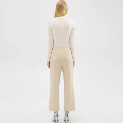 Theory Pull-On Pant In Double-Knit Jersey-Women Pants