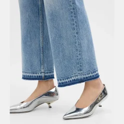 Theory Relaxed Straight Jean In Denim-Women Pants