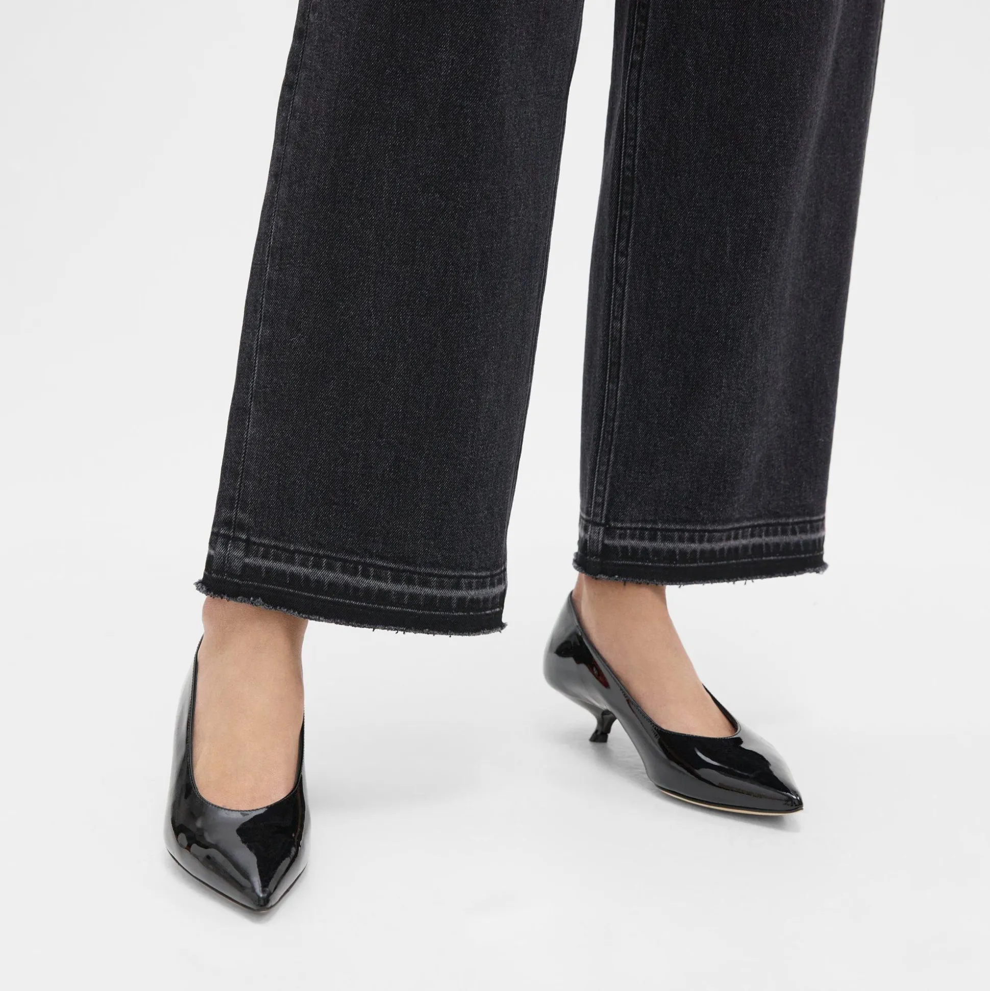 Theory Relaxed Straight Jean In Stretch Denim-Women Pants