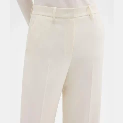 Theory Relaxed Straight Pant In Admiral Crepe-Women Suits|Pants
