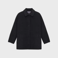 Theory Reversible Recycled Wool Car Coat-Women Outerwear